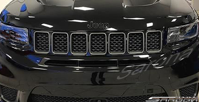 Custom Jeep Grand Cherokee  SUV/SAV/Crossover Grill (2011 - 2013) - $440.00 (Part #JP-014-GR)